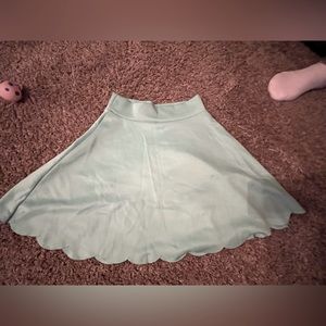 Mint skater skirt